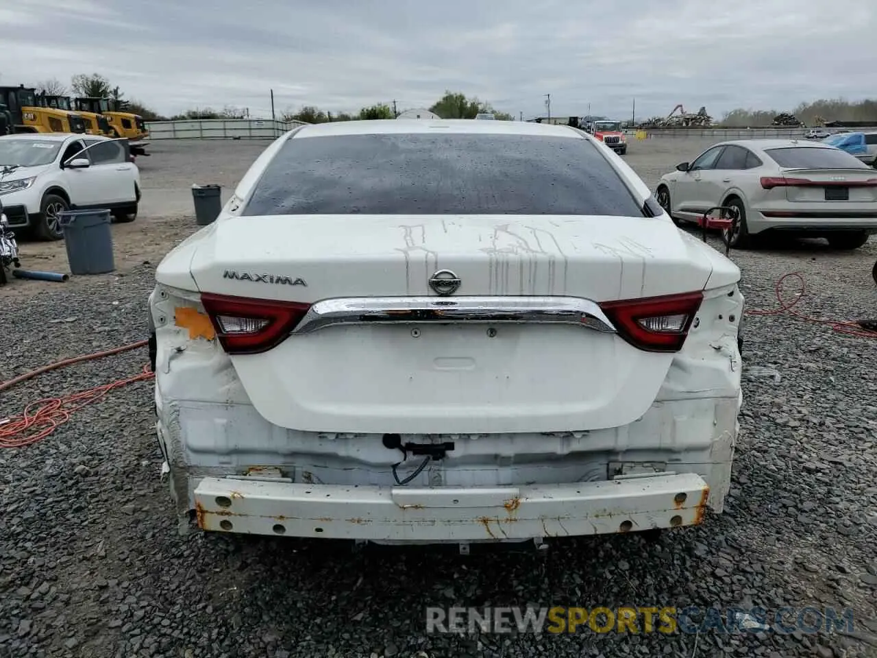 6 Photograph of a damaged car 1N4AA6AVXKC378428 NISSAN MAXIMA 2019