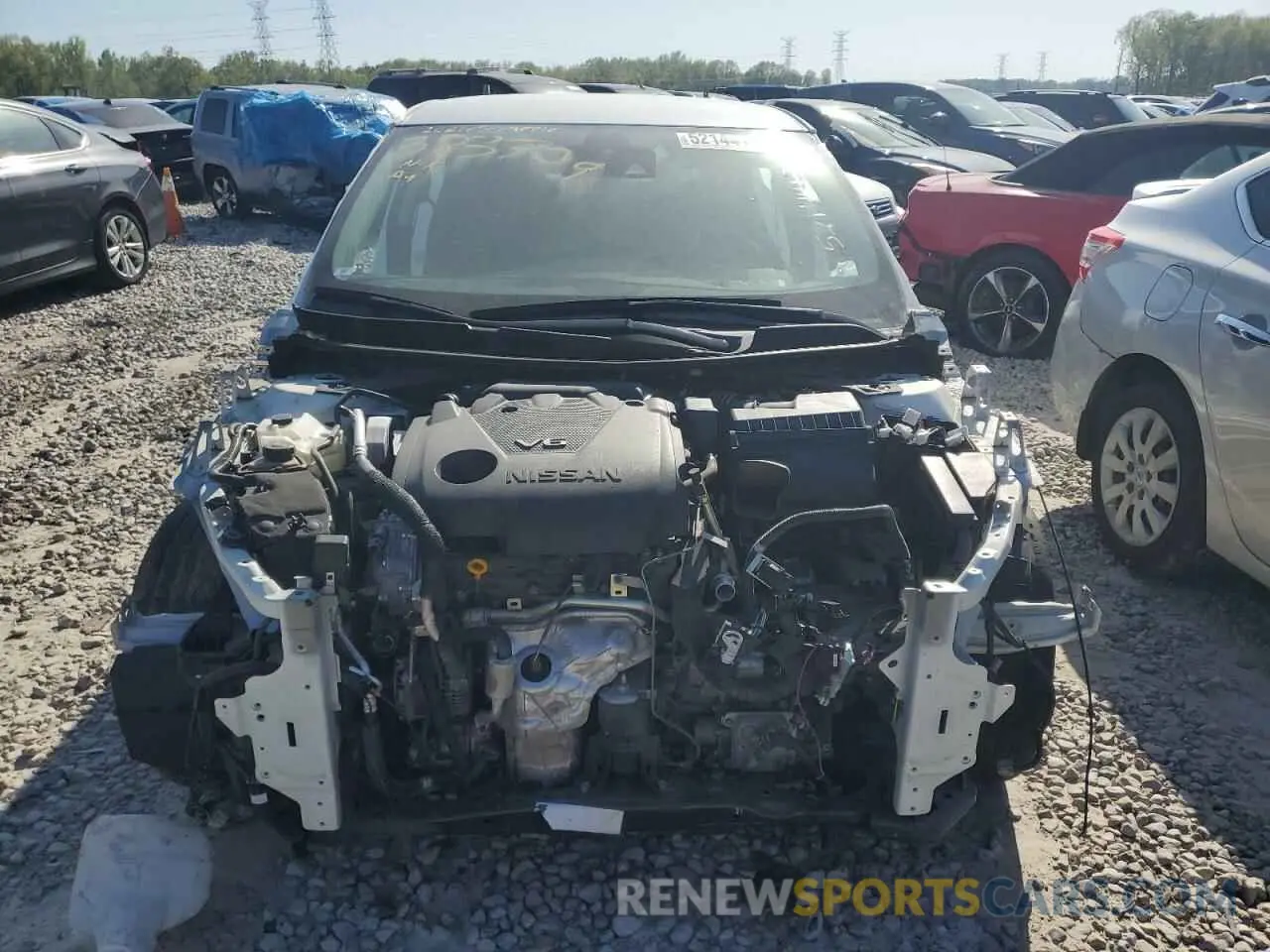 5 Photograph of a damaged car 1N4AA6BVXLC383709 NISSAN MAXIMA 2020