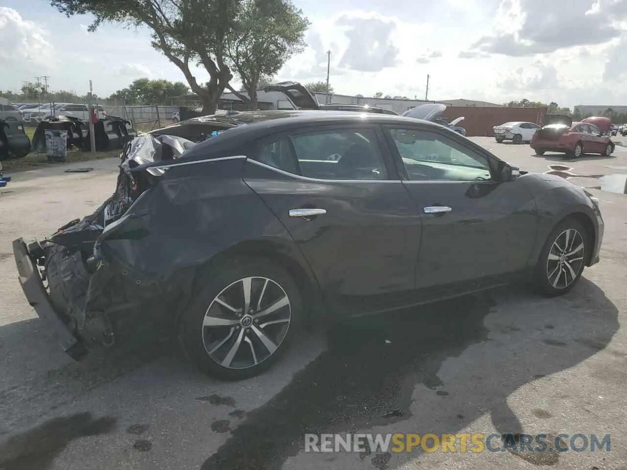 3 Photograph of a damaged car 1N4AA6CV0LC360275 NISSAN MAXIMA 2020