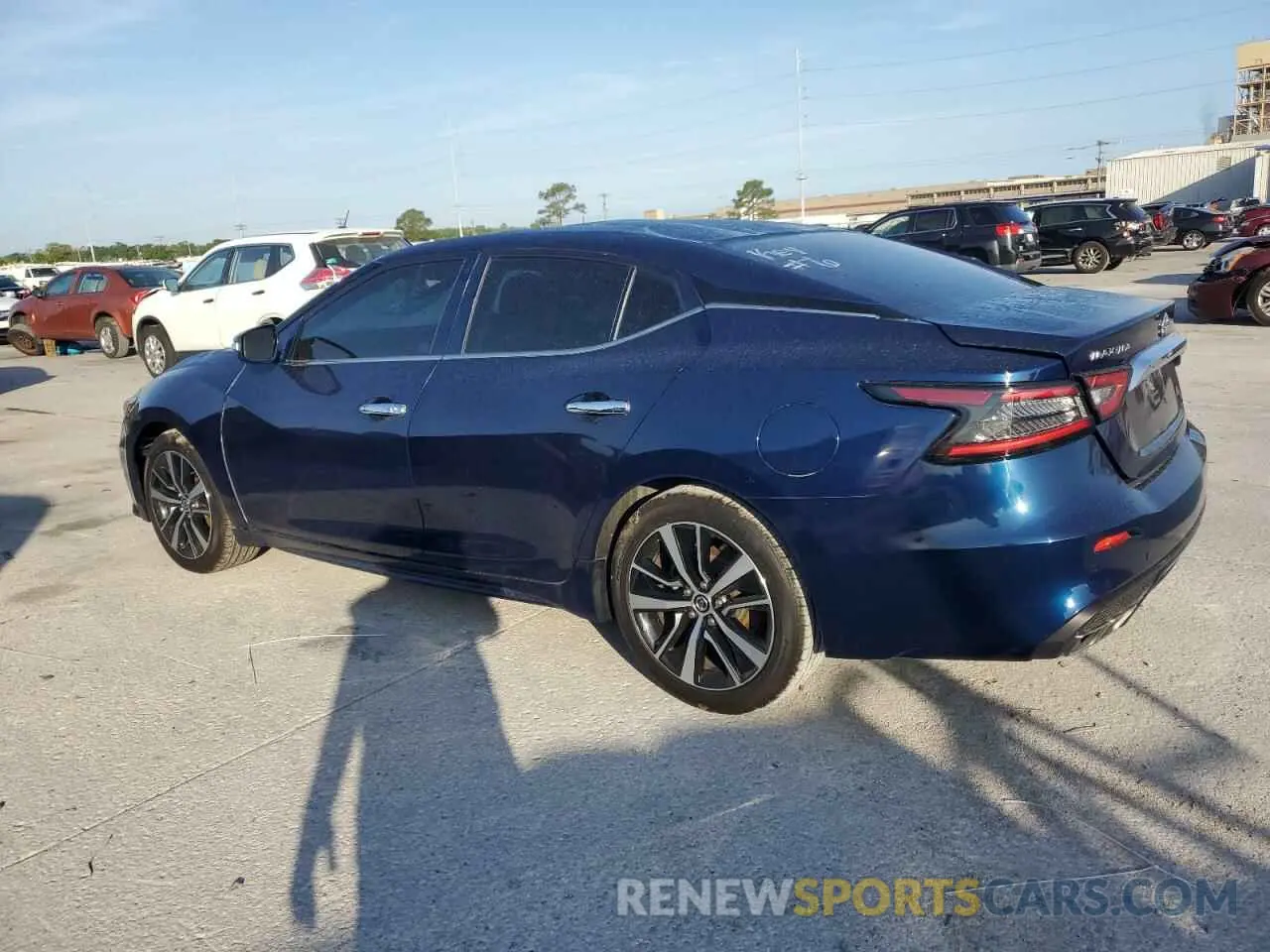 2 Photograph of a damaged car 1N4AA6CV0LC363984 NISSAN MAXIMA 2020