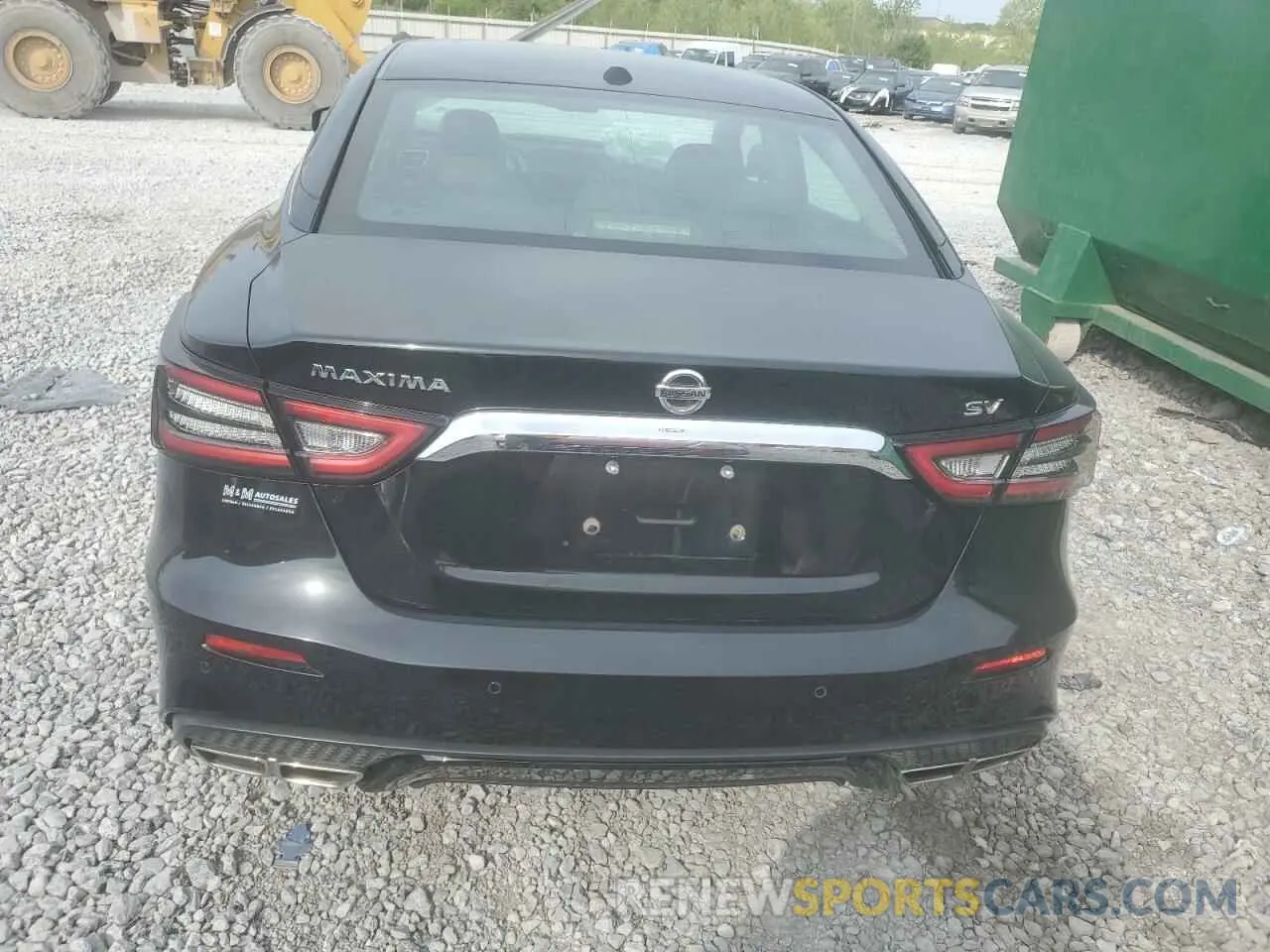 6 Photograph of a damaged car 1N4AA6CV0LC378744 NISSAN MAXIMA 2020