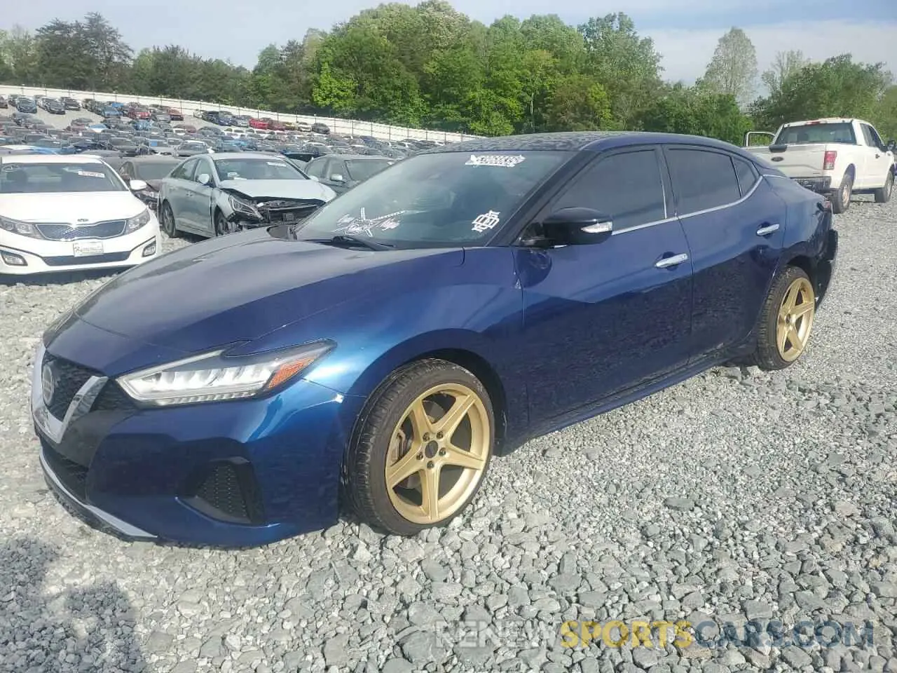 1 Photograph of a damaged car 1N4AA6CV1LC361886 NISSAN MAXIMA 2020