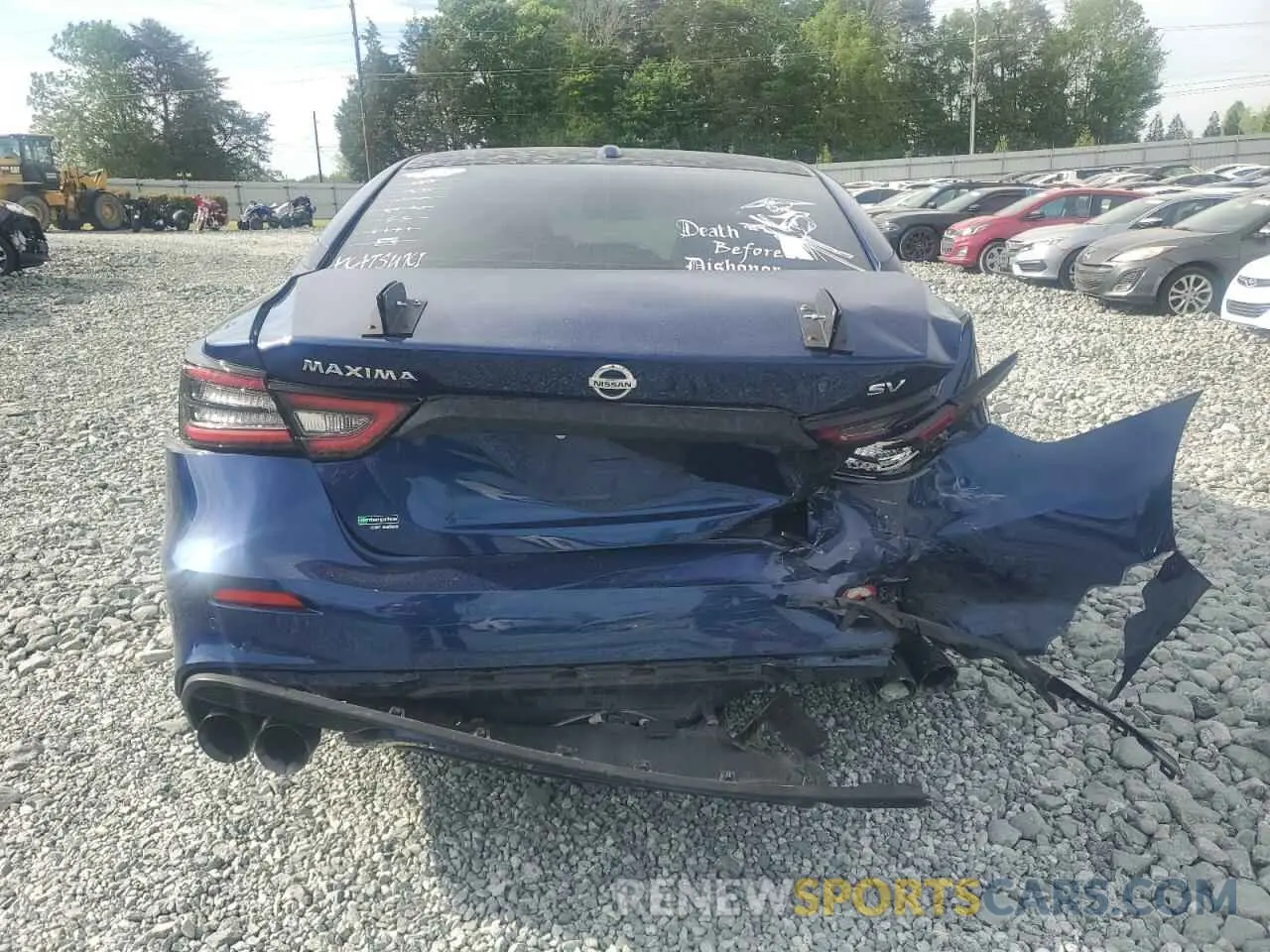 6 Photograph of a damaged car 1N4AA6CV1LC361886 NISSAN MAXIMA 2020