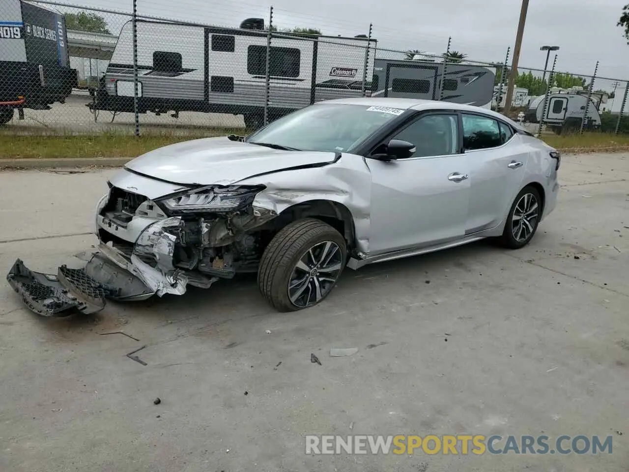 1 Photograph of a damaged car 1N4AA6CV1LC372970 NISSAN MAXIMA 2020