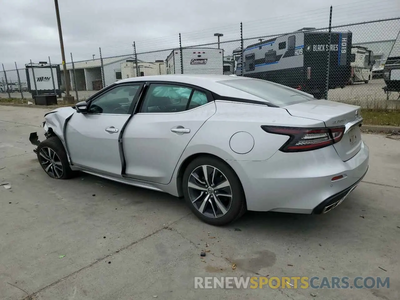 2 Photograph of a damaged car 1N4AA6CV1LC372970 NISSAN MAXIMA 2020