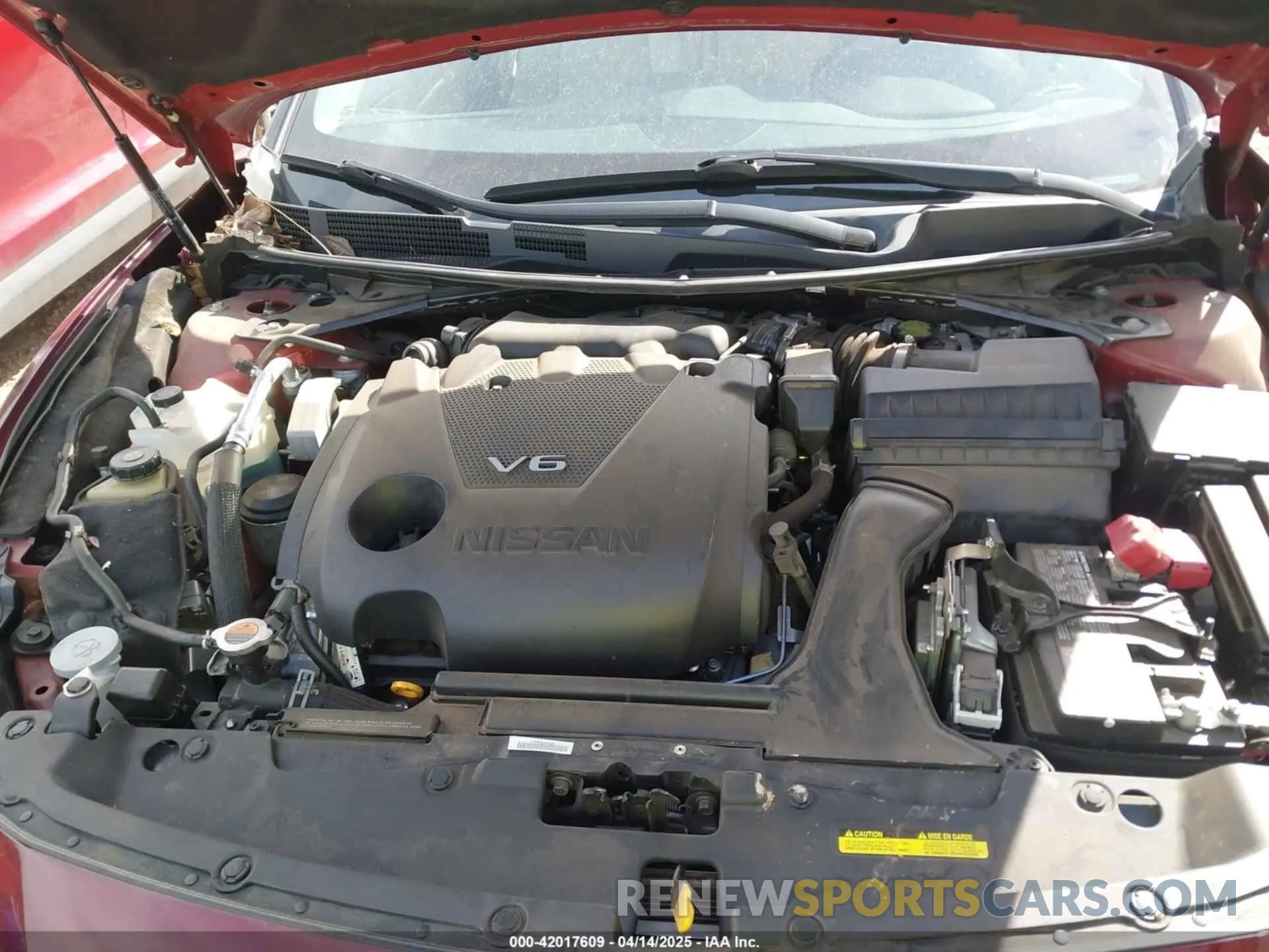 10 Photograph of a damaged car 1N4AA6CV2LC375702 NISSAN MAXIMA 2020