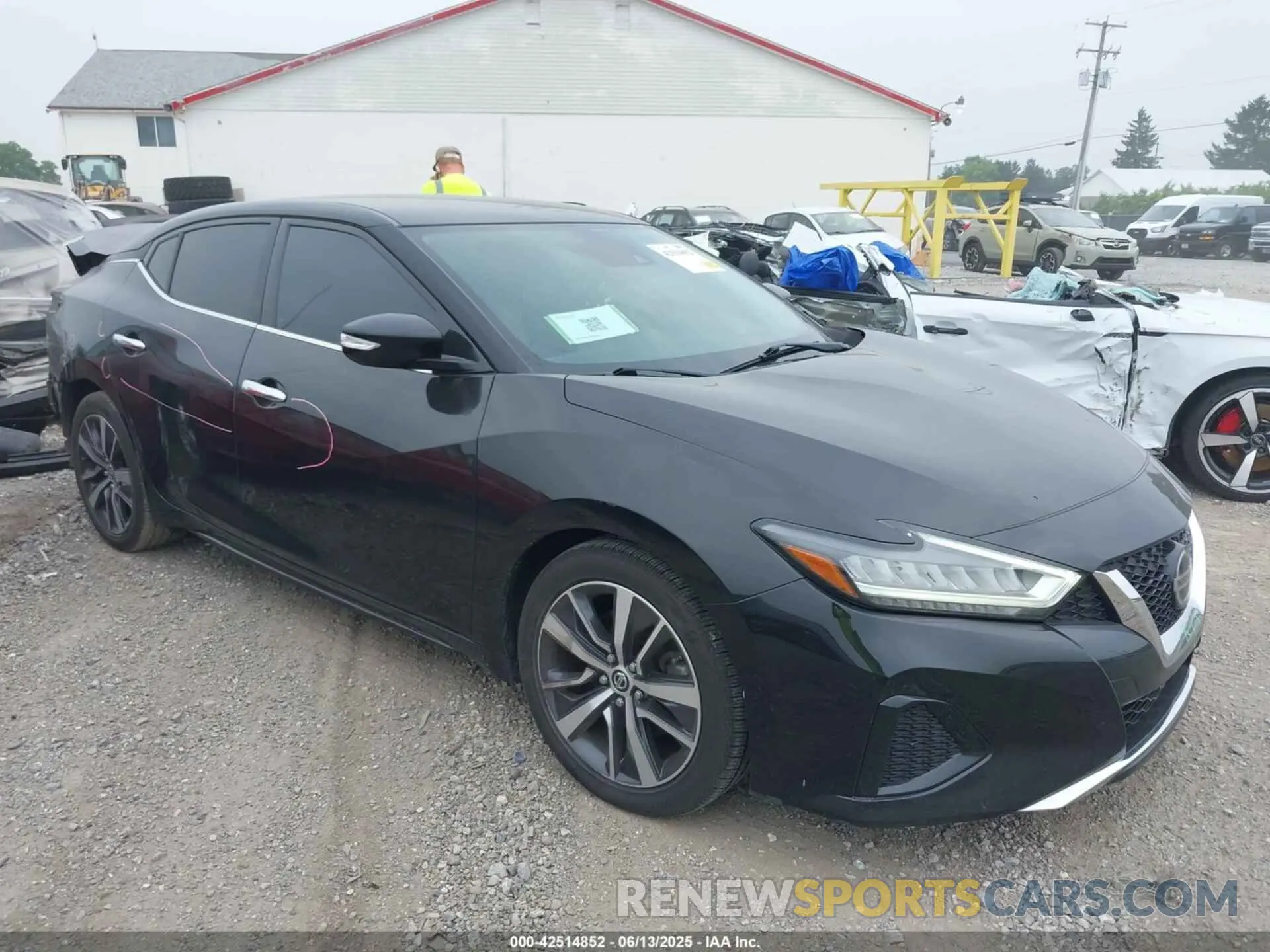 1 Photograph of a damaged car 1N4AA6CV3LC360108 NISSAN MAXIMA 2020