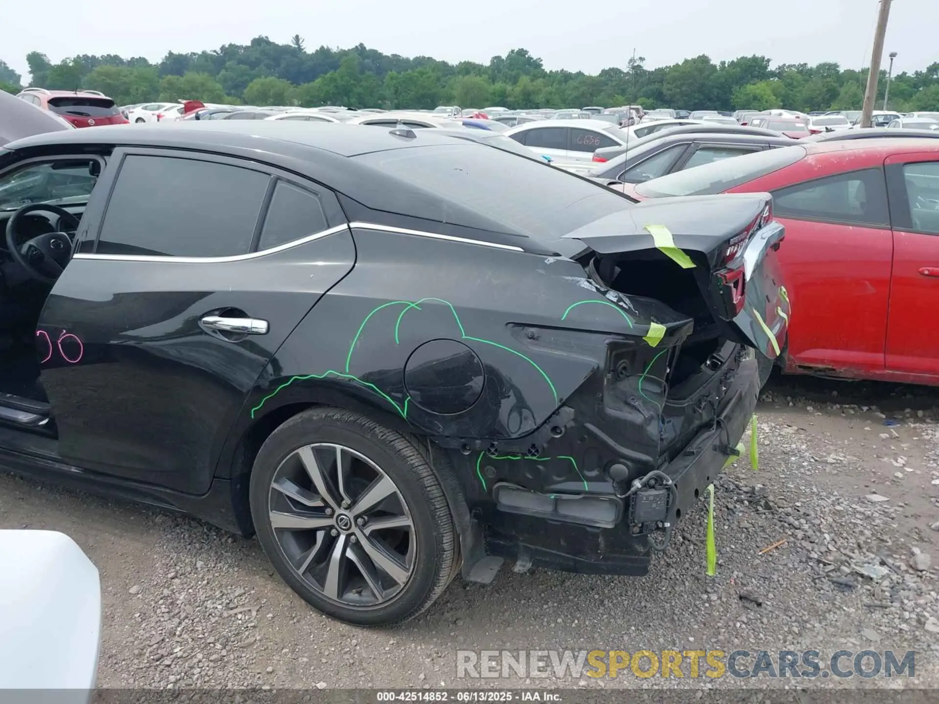 6 Photograph of a damaged car 1N4AA6CV3LC360108 NISSAN MAXIMA 2020