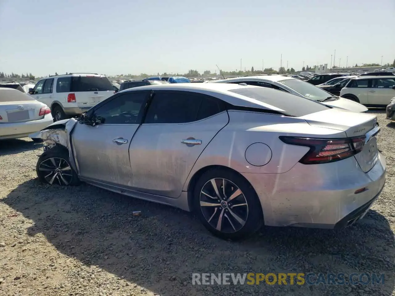 2 Photograph of a damaged car 1N4AA6CV3LC370749 NISSAN MAXIMA 2020