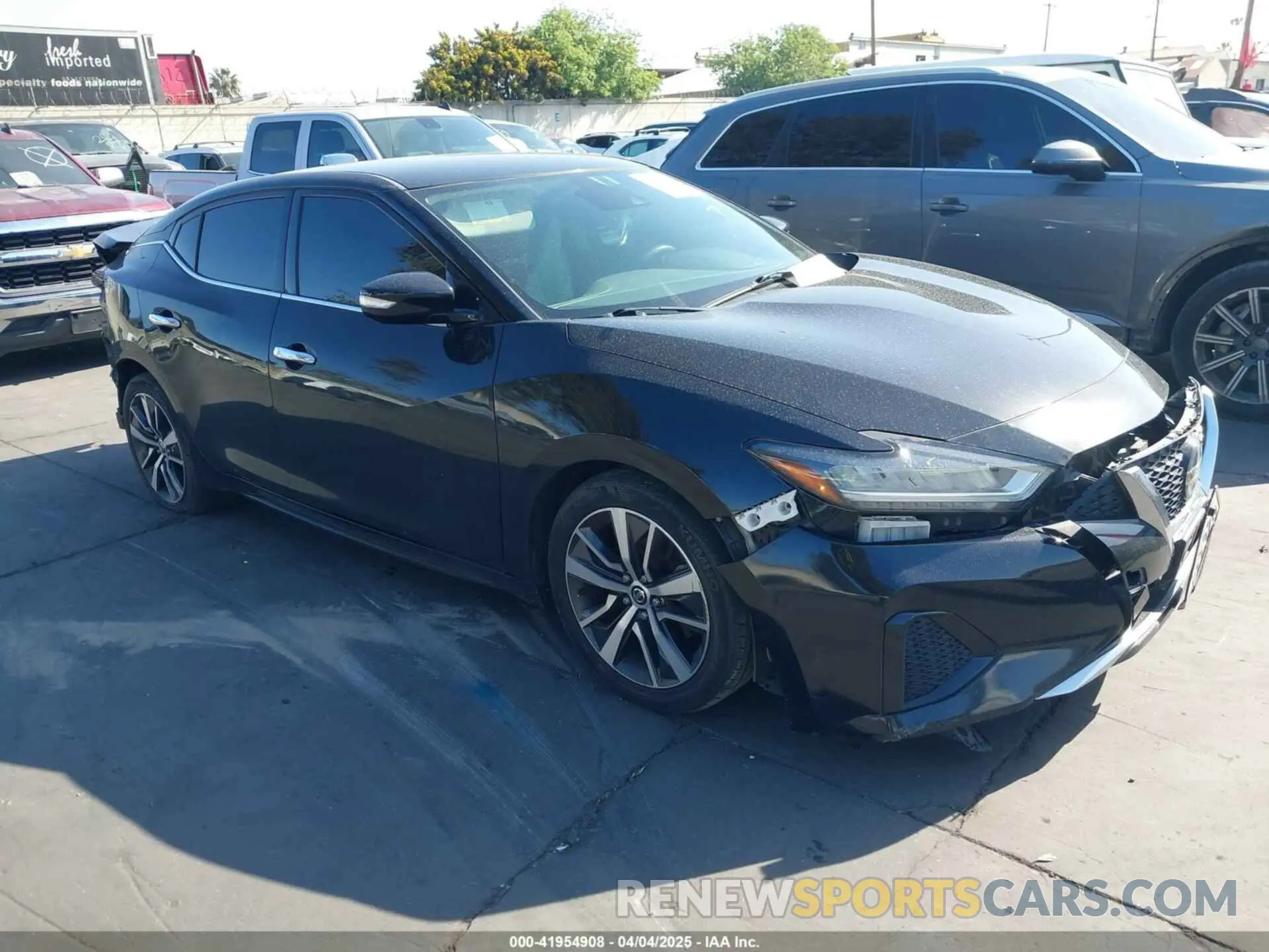 1 Photograph of a damaged car 1N4AA6CV3LC374574 NISSAN MAXIMA 2020