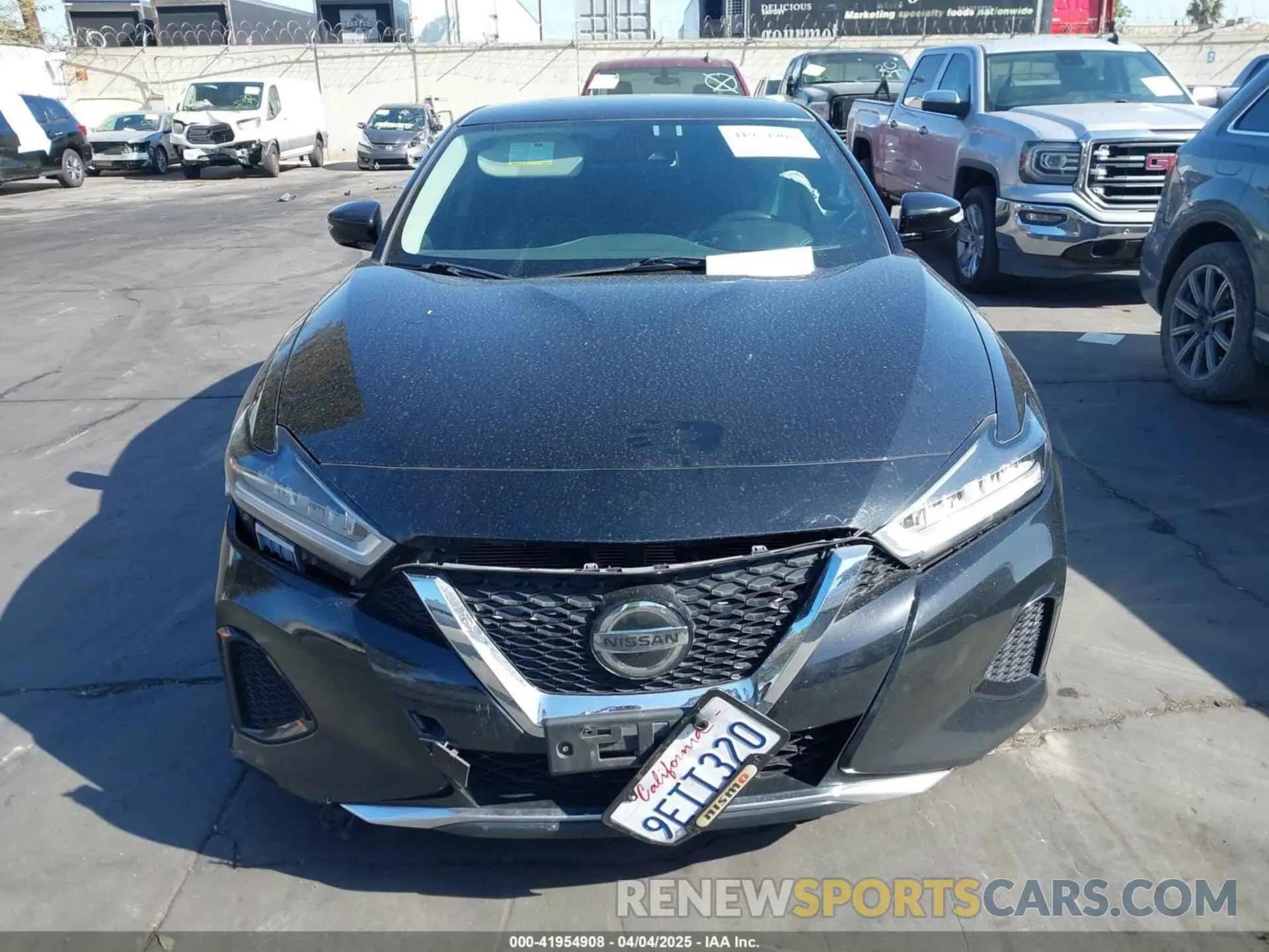 13 Photograph of a damaged car 1N4AA6CV3LC374574 NISSAN MAXIMA 2020