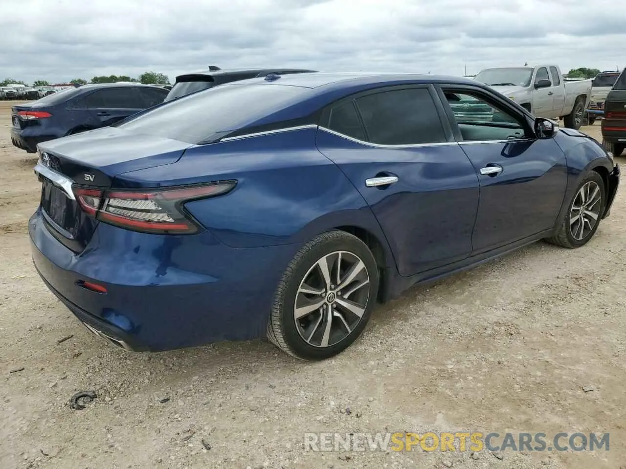 3 Photograph of a damaged car 1N4AA6CV5LC360840 NISSAN MAXIMA 2020
