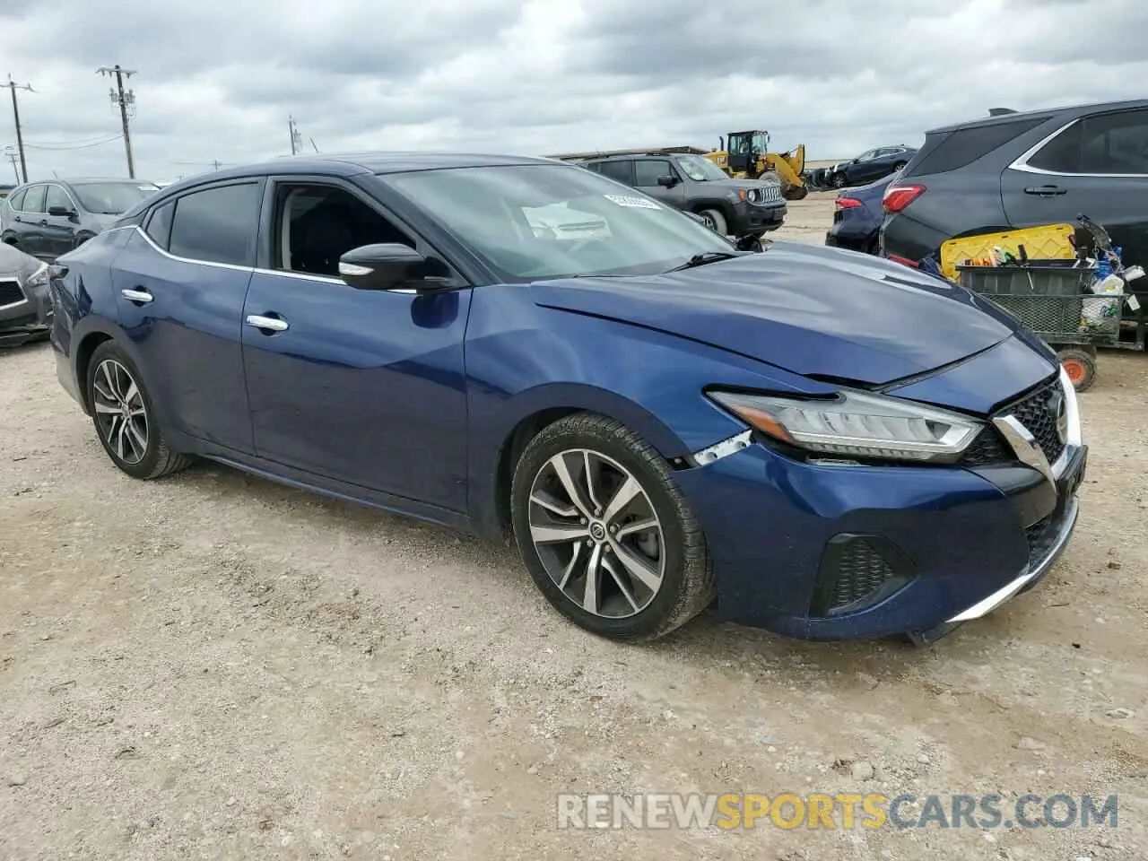 4 Photograph of a damaged car 1N4AA6CV5LC360840 NISSAN MAXIMA 2020