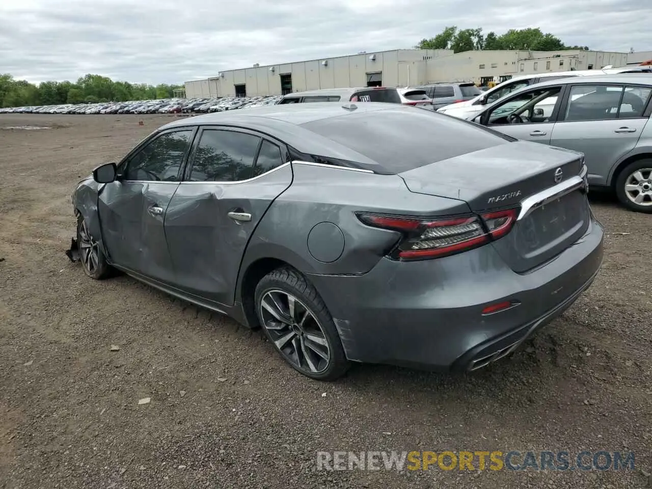2 Photograph of a damaged car 1N4AA6CV5LC362023 NISSAN MAXIMA 2020