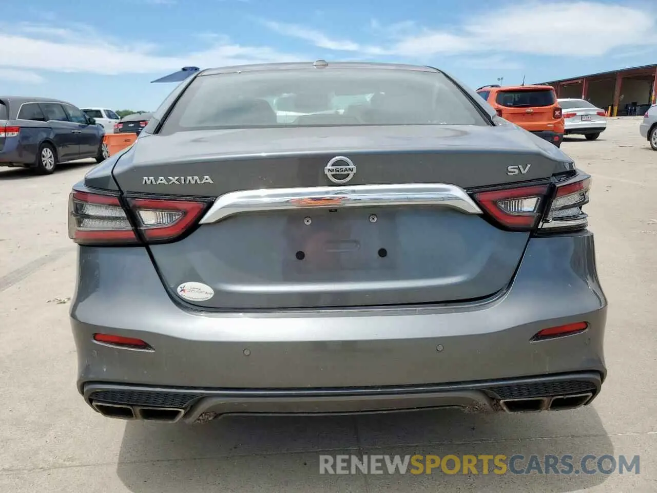 6 Photograph of a damaged car 1N4AA6CV5LC362619 NISSAN MAXIMA 2020