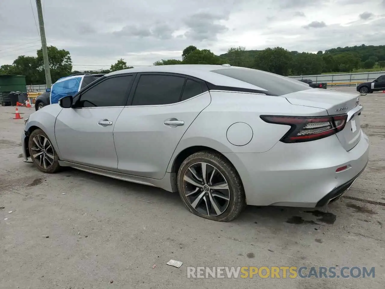 2 Photograph of a damaged car 1N4AA6CV5LC364175 NISSAN MAXIMA 2020