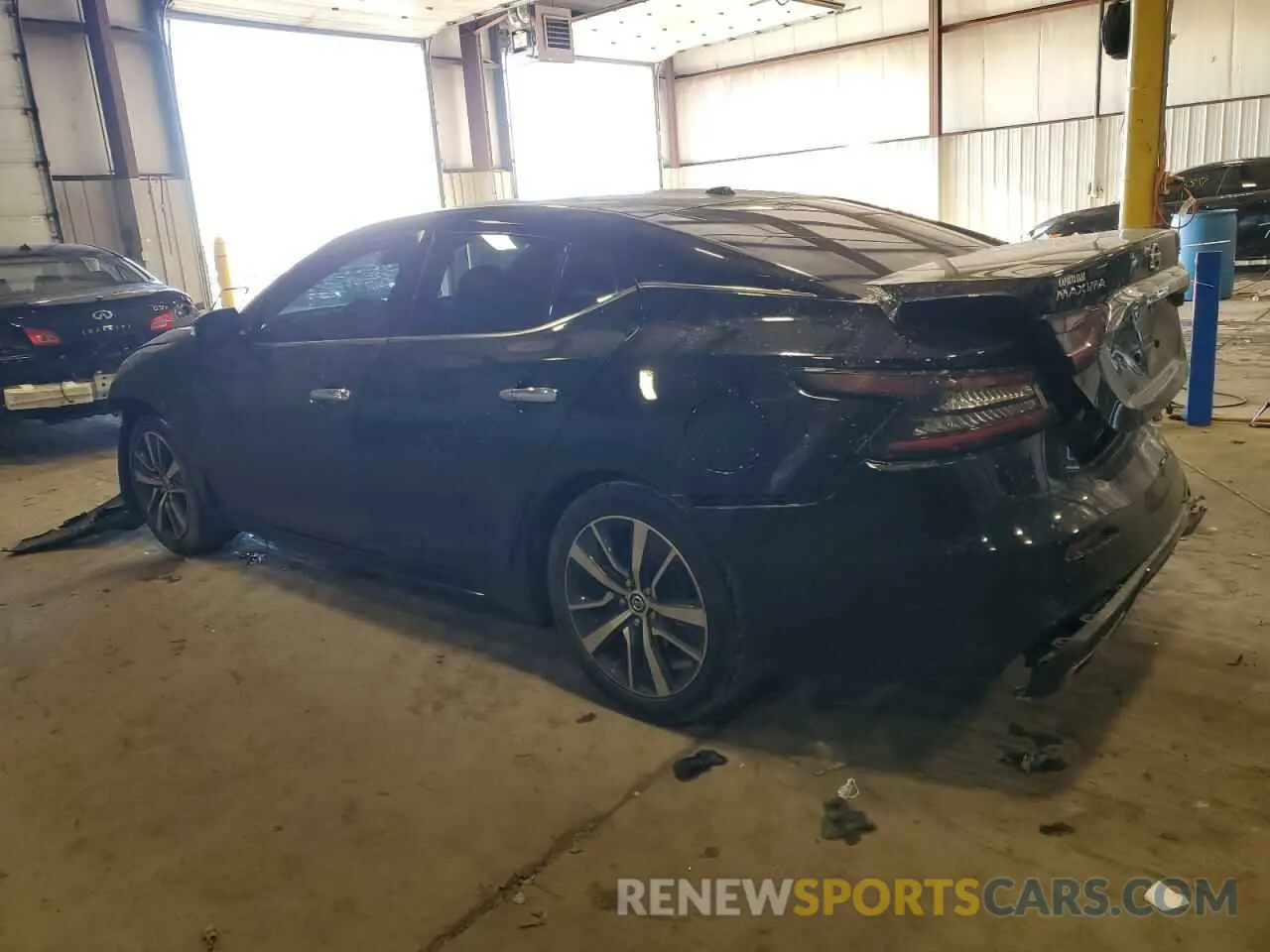 2 Photograph of a damaged car 1N4AA6CV5LC365584 NISSAN MAXIMA 2020