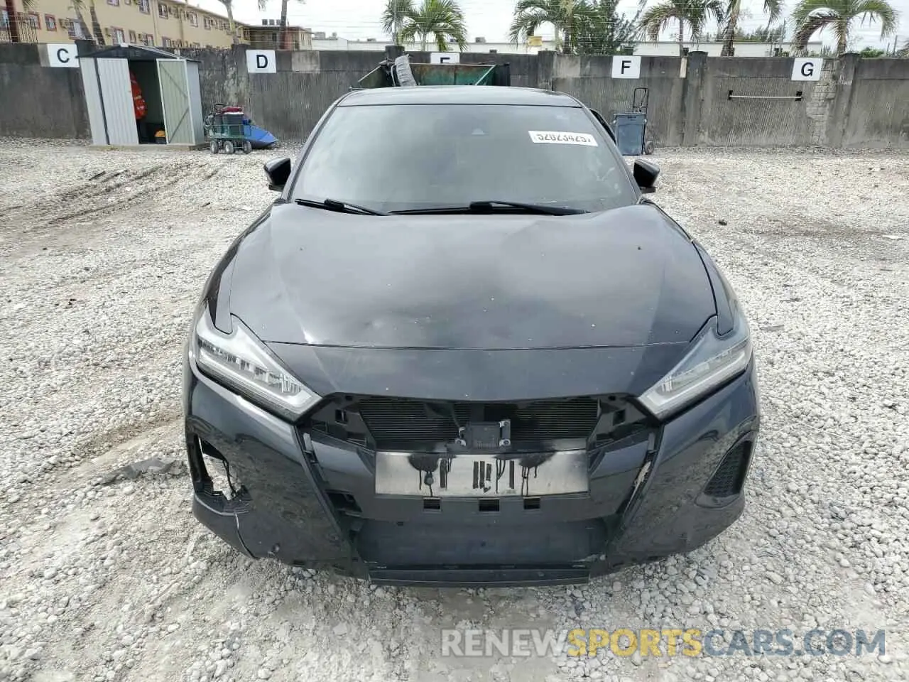 5 Photograph of a damaged car 1N4AA6CV5LC369263 NISSAN MAXIMA 2020
