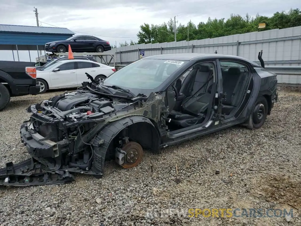 1 Photograph of a damaged car 1N4AA6CV5LC380926 NISSAN MAXIMA 2020
