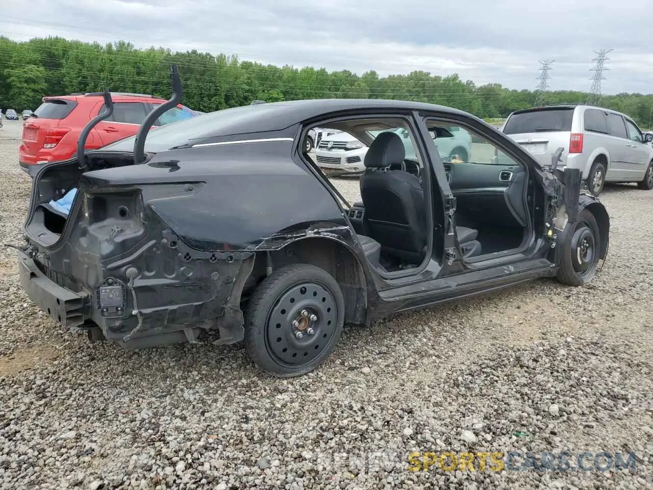 3 Photograph of a damaged car 1N4AA6CV5LC380926 NISSAN MAXIMA 2020
