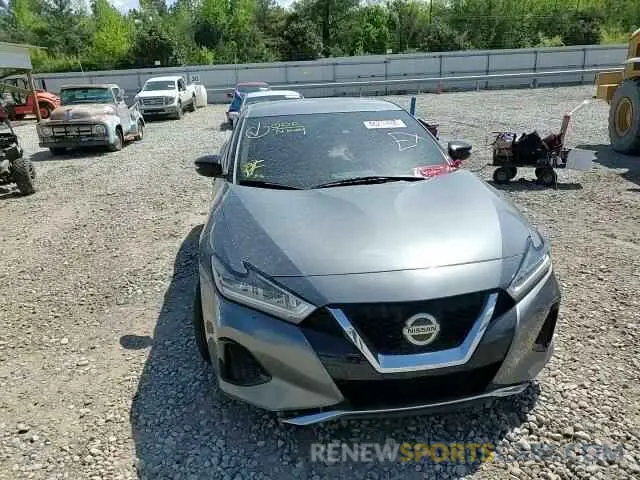 10 Photograph of a damaged car 1N4AA6CV6LC360670 NISSAN MAXIMA 2020