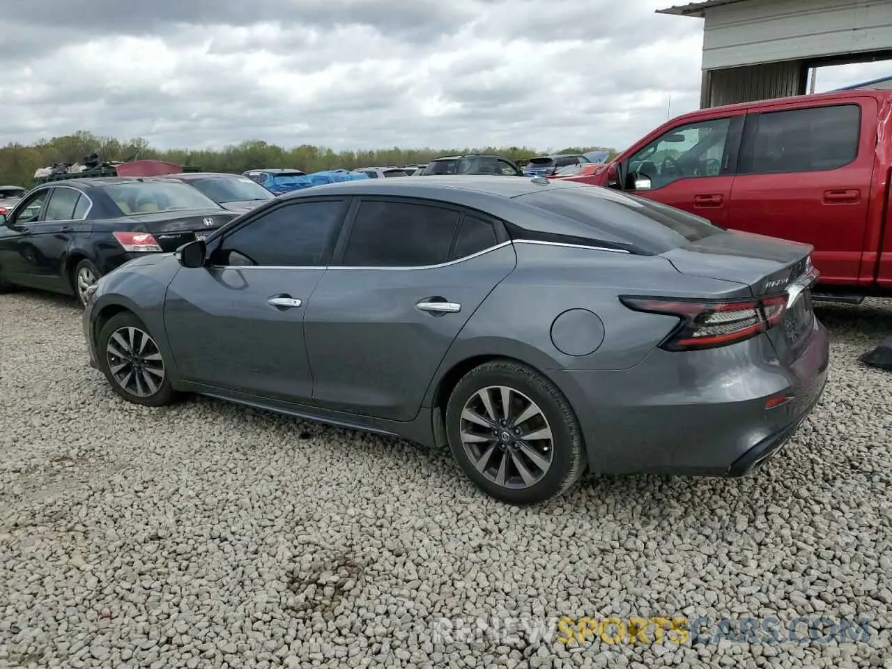 2 Photograph of a damaged car 1N4AA6CV6LC360670 NISSAN MAXIMA 2020