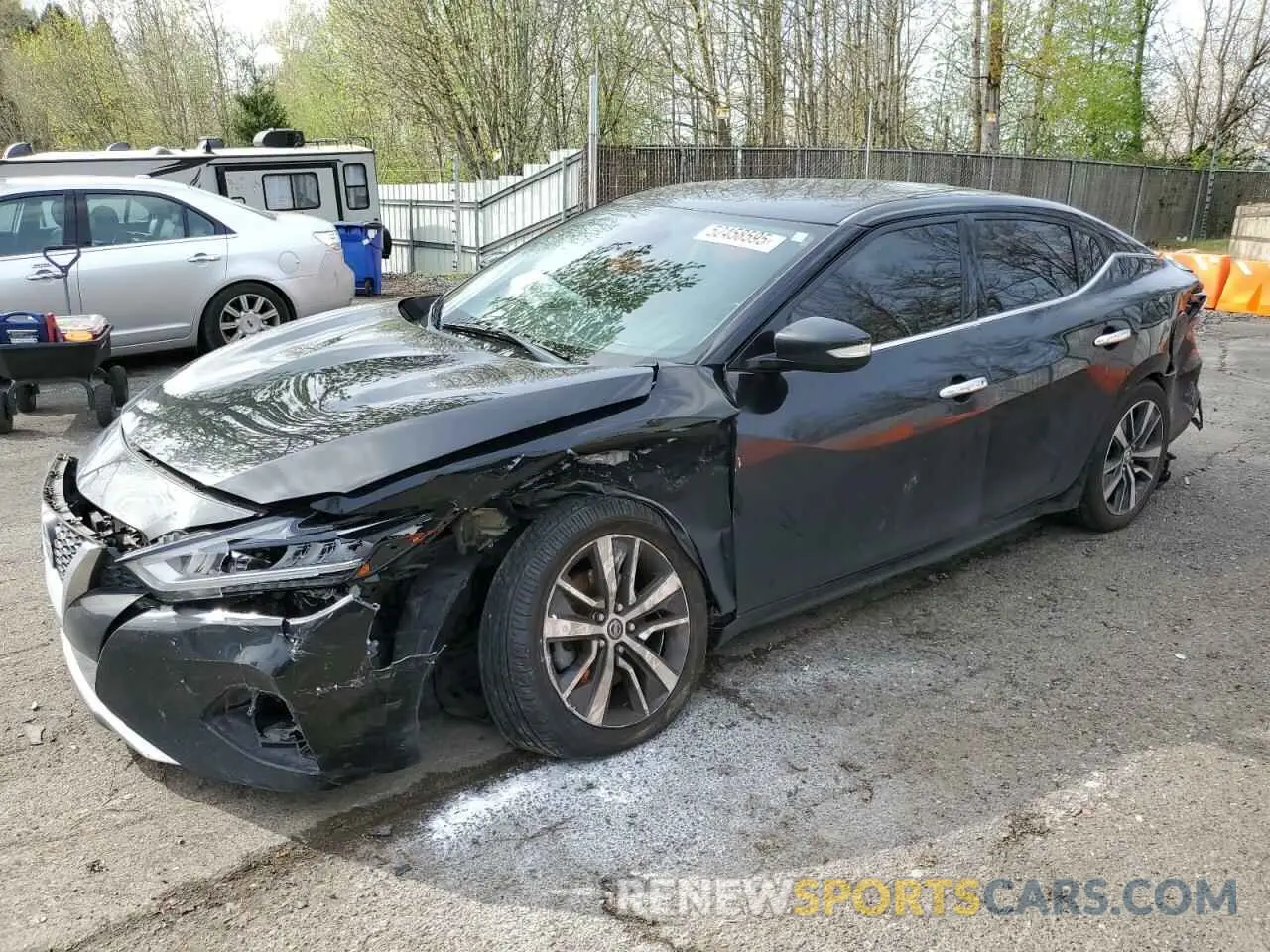 1 Photograph of a damaged car 1N4AA6CV6LC367280 NISSAN MAXIMA 2020