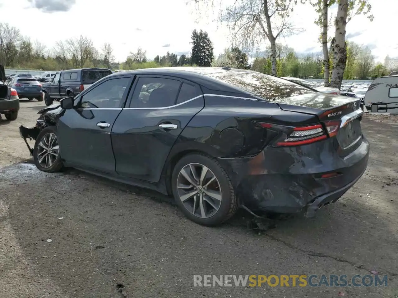 2 Photograph of a damaged car 1N4AA6CV6LC367280 NISSAN MAXIMA 2020