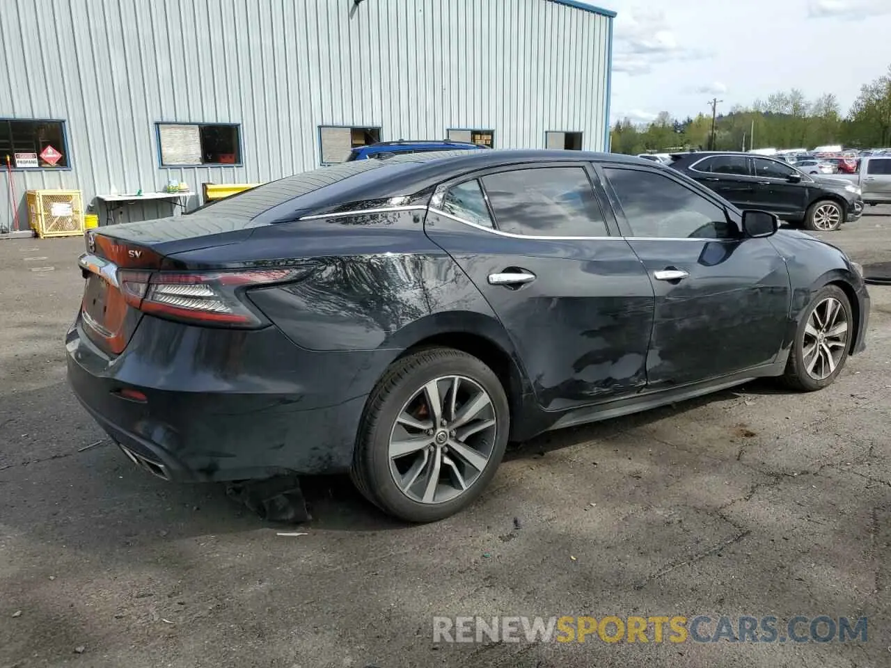 3 Photograph of a damaged car 1N4AA6CV6LC367280 NISSAN MAXIMA 2020