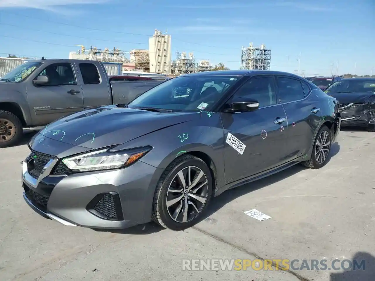 1 Photograph of a damaged car 1N4AA6CV6LC370079 NISSAN MAXIMA 2020