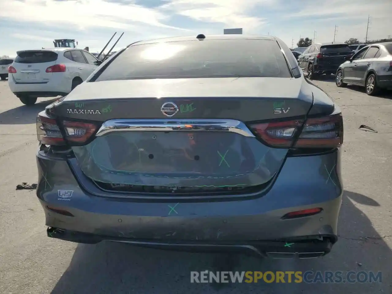 6 Photograph of a damaged car 1N4AA6CV6LC370079 NISSAN MAXIMA 2020