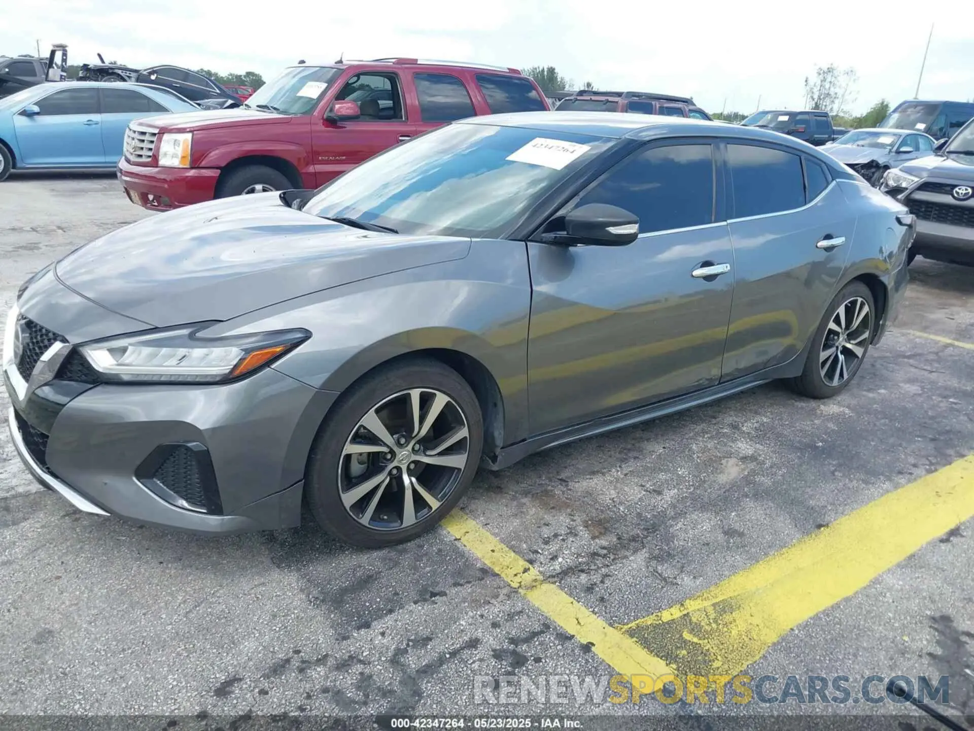 2 Photograph of a damaged car 1N4AA6CV6LC373659 NISSAN MAXIMA 2020