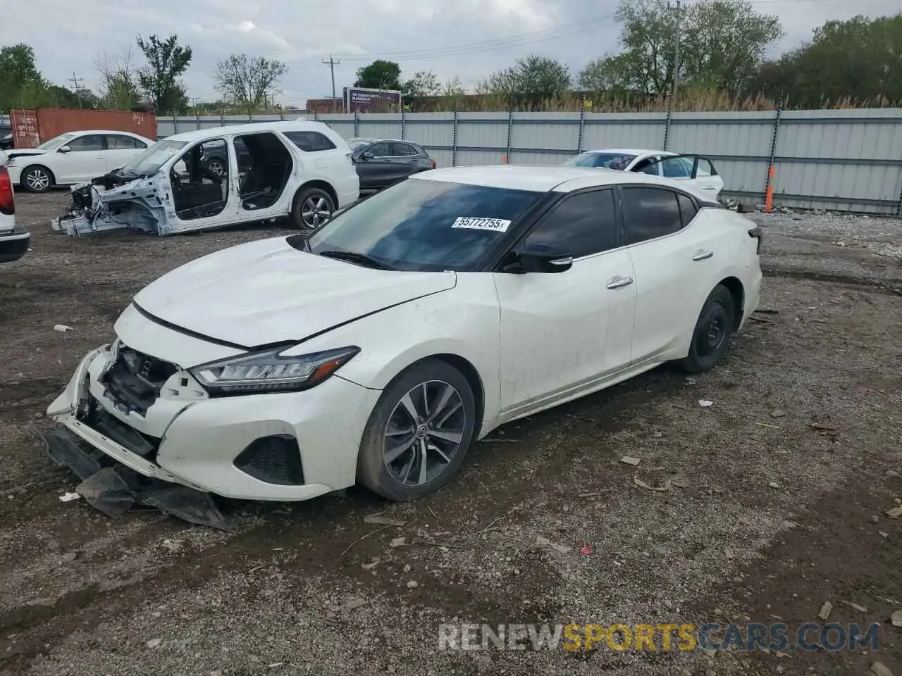 1 Photograph of a damaged car 1N4AA6CV6LC376495 NISSAN MAXIMA 2020