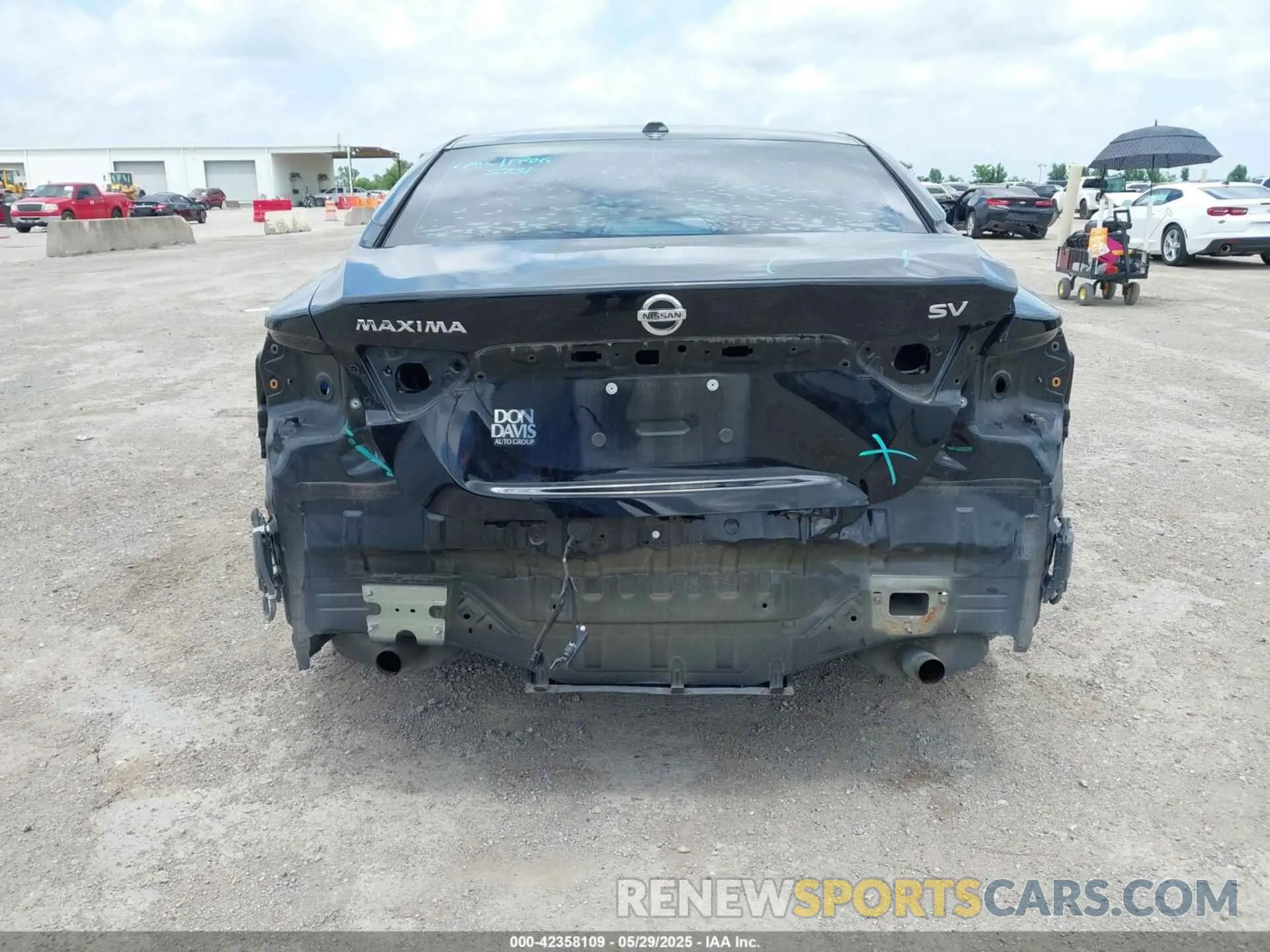 6 Photograph of a damaged car 1N4AA6CV6LC383589 NISSAN MAXIMA 2020