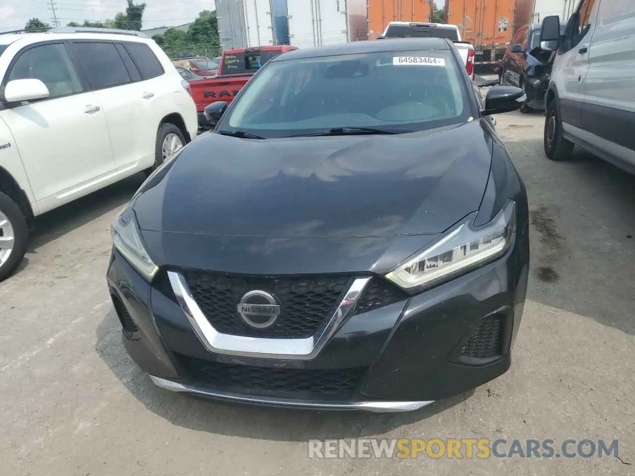 5 Photograph of a damaged car 1N4AA6CV7LC360404 NISSAN MAXIMA 2020