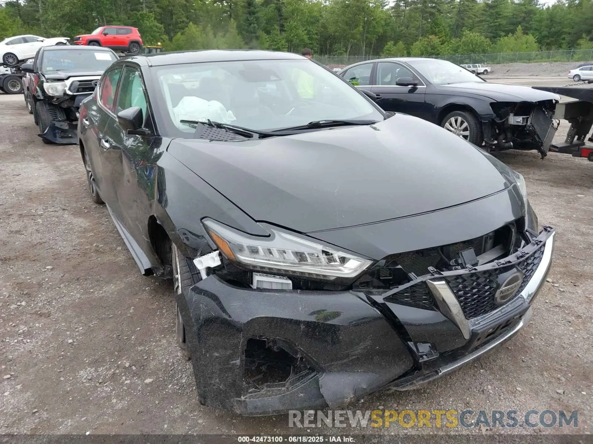 6 Photograph of a damaged car 1N4AA6CV7LC369538 NISSAN MAXIMA 2020