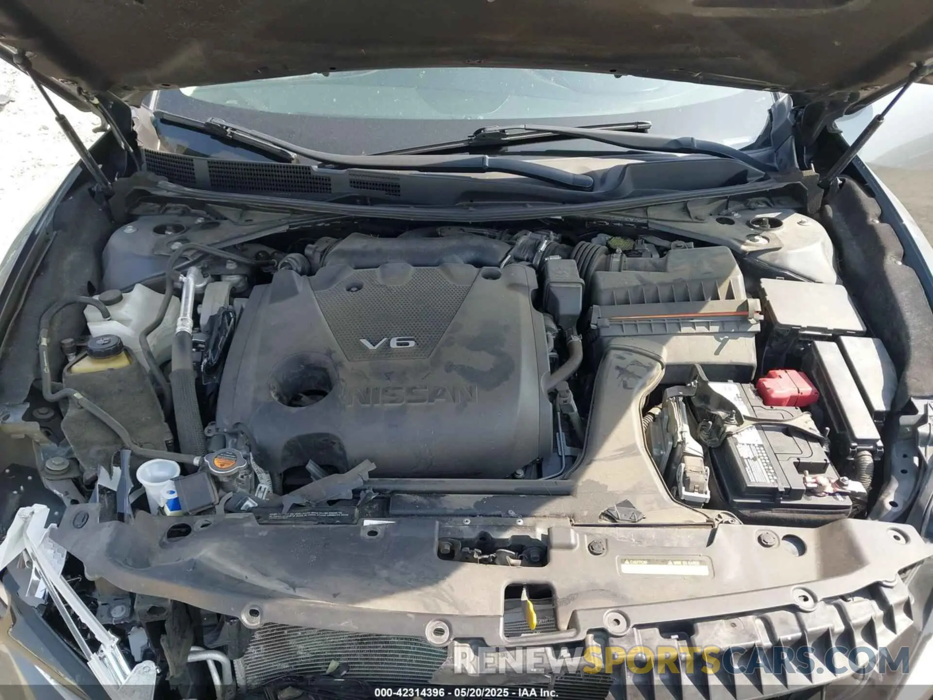 10 Photograph of a damaged car 1N4AA6CV7LC373623 NISSAN MAXIMA 2020