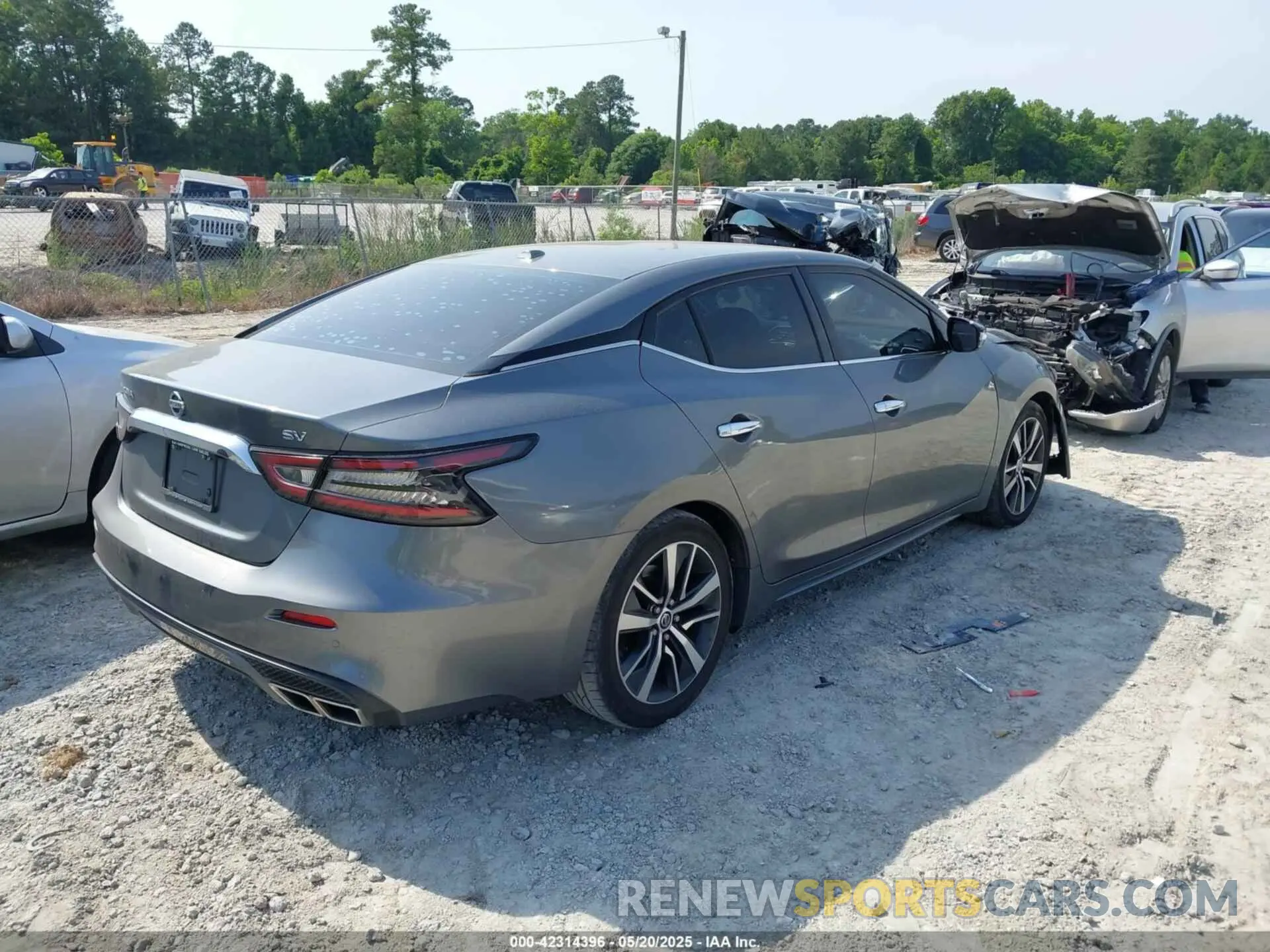 4 Photograph of a damaged car 1N4AA6CV7LC373623 NISSAN MAXIMA 2020
