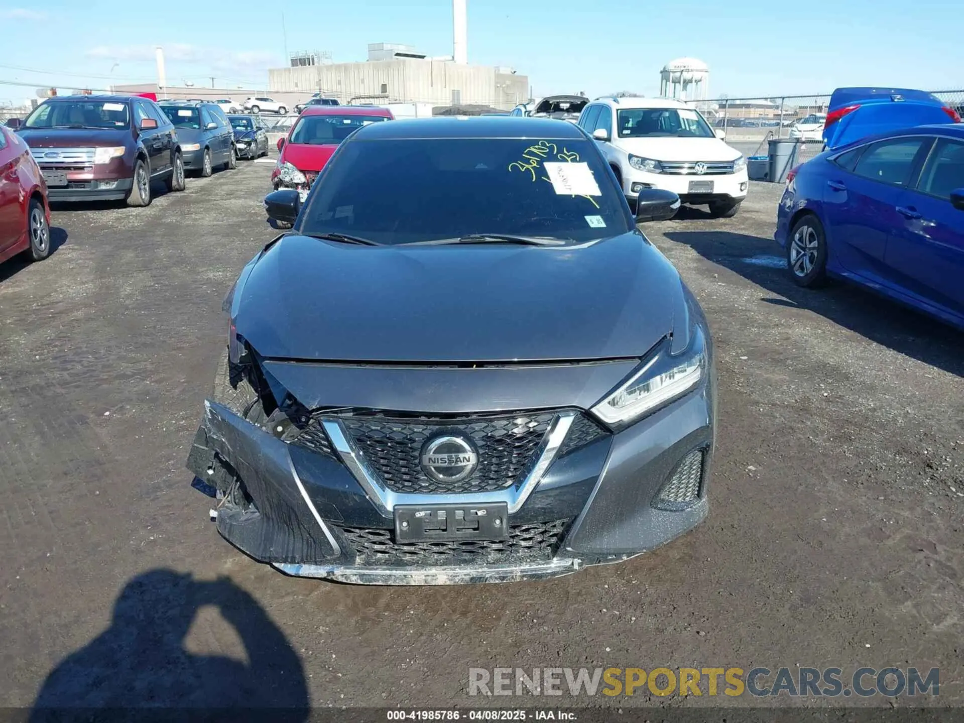 12 Photograph of a damaged car 1N4AA6CV7LC375923 NISSAN MAXIMA 2020