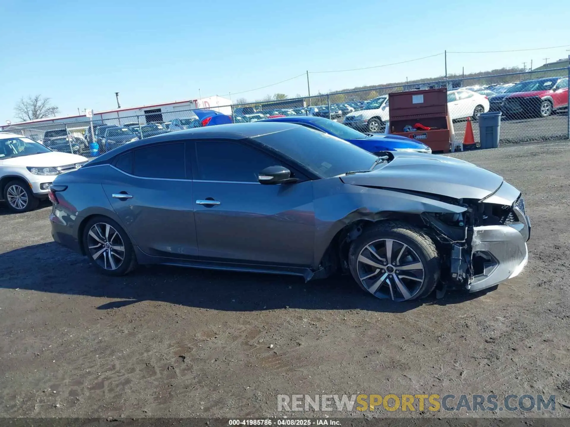 13 Photograph of a damaged car 1N4AA6CV7LC375923 NISSAN MAXIMA 2020