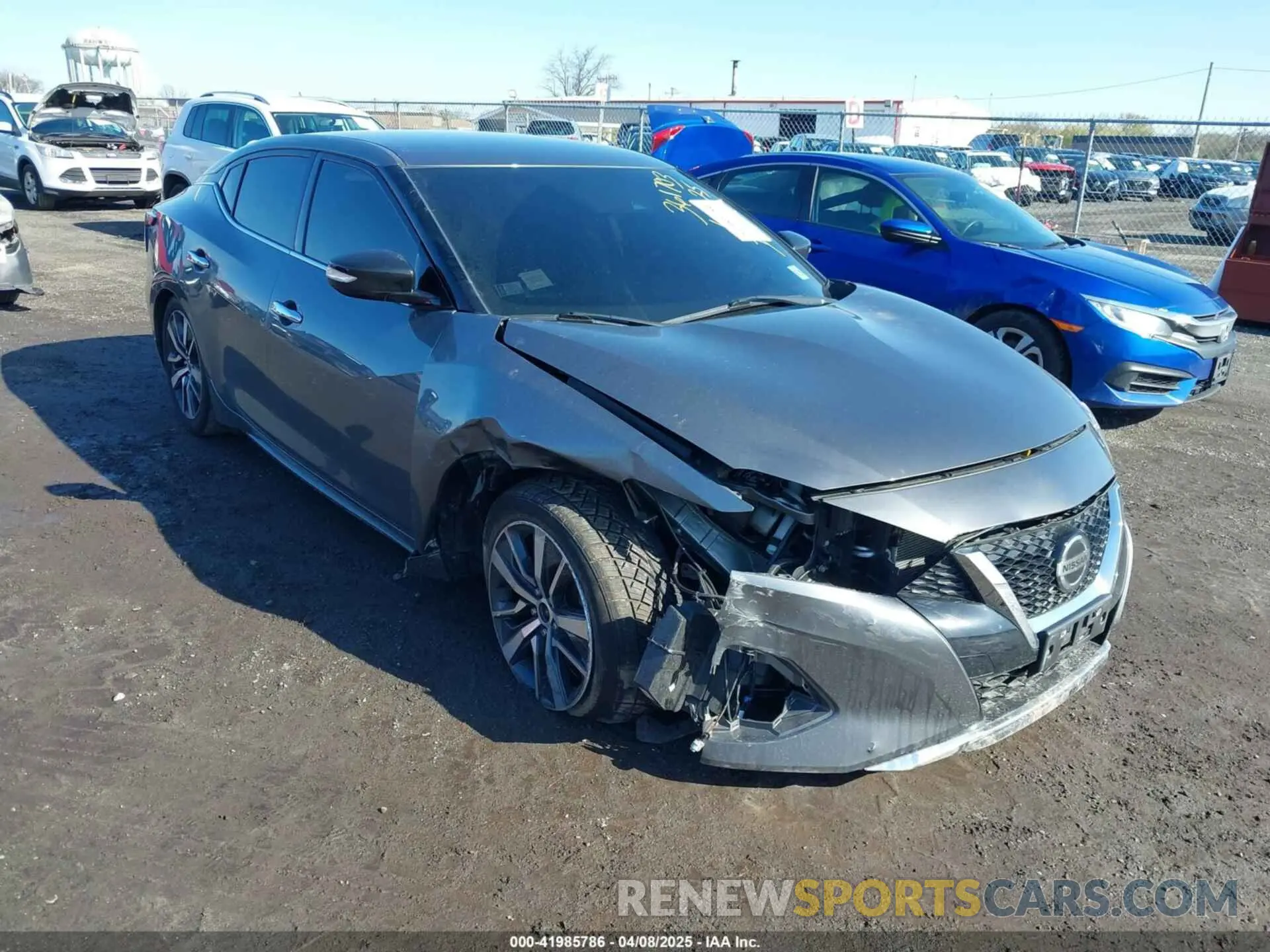 6 Photograph of a damaged car 1N4AA6CV7LC375923 NISSAN MAXIMA 2020