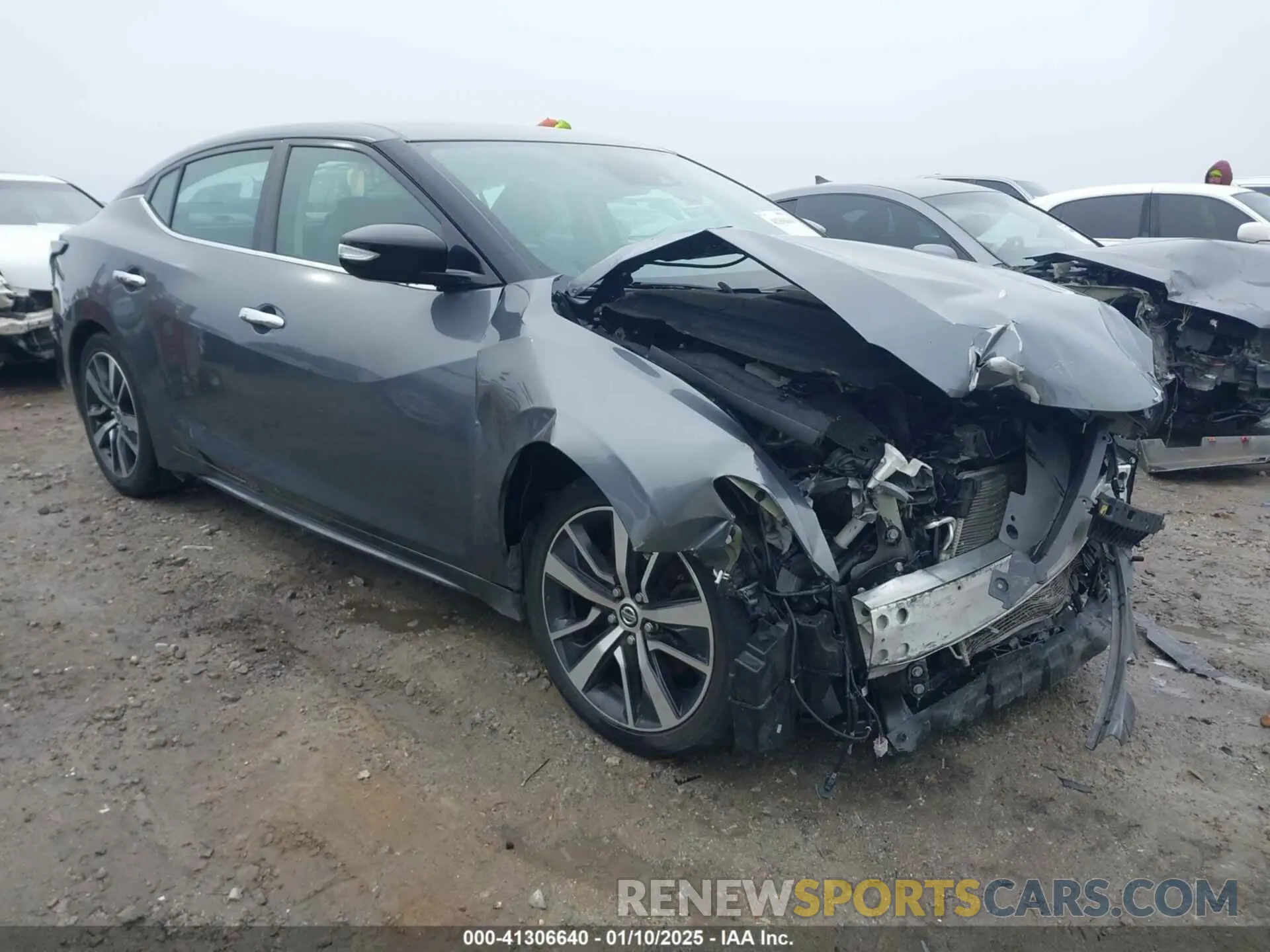1 Photograph of a damaged car 1N4AA6CV7LC380622 NISSAN MAXIMA 2020