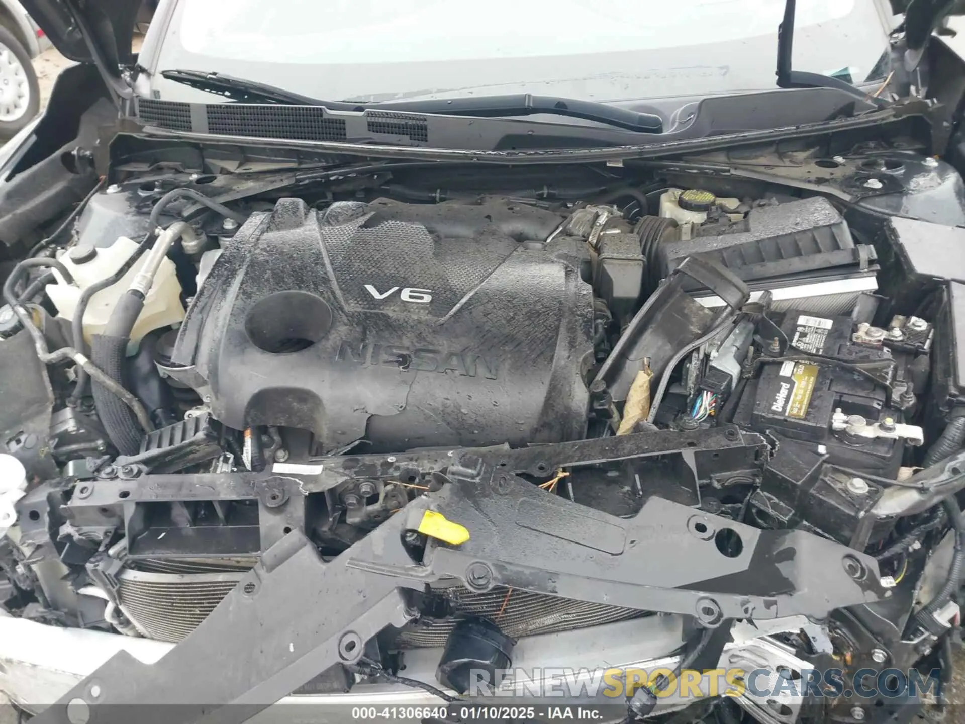10 Photograph of a damaged car 1N4AA6CV7LC380622 NISSAN MAXIMA 2020