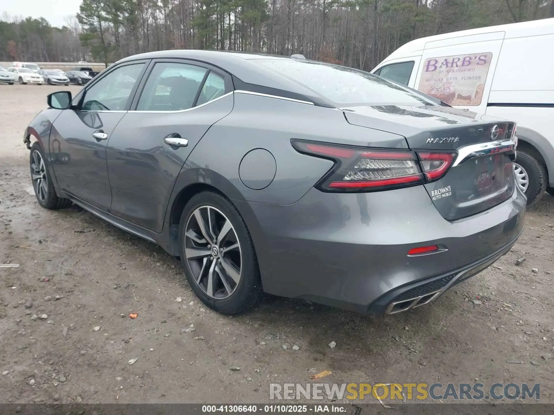 3 Photograph of a damaged car 1N4AA6CV7LC380622 NISSAN MAXIMA 2020
