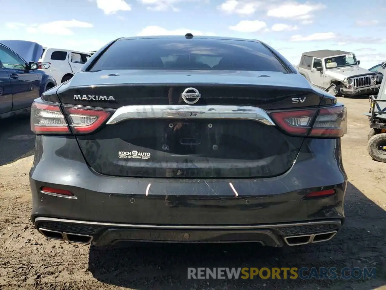 6 Photograph of a damaged car 1N4AA6CV8LC369208 NISSAN MAXIMA 2020