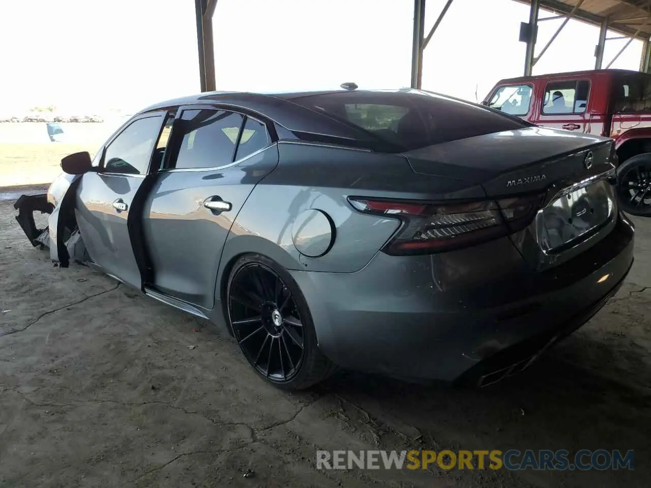 2 Photograph of a damaged car 1N4AA6CV9LC361067 NISSAN MAXIMA 2020