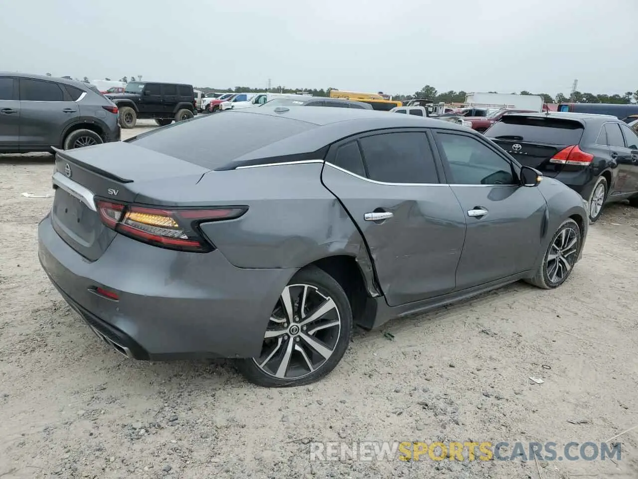 3 Photograph of a damaged car 1N4AA6CVXLC360557 NISSAN MAXIMA 2020