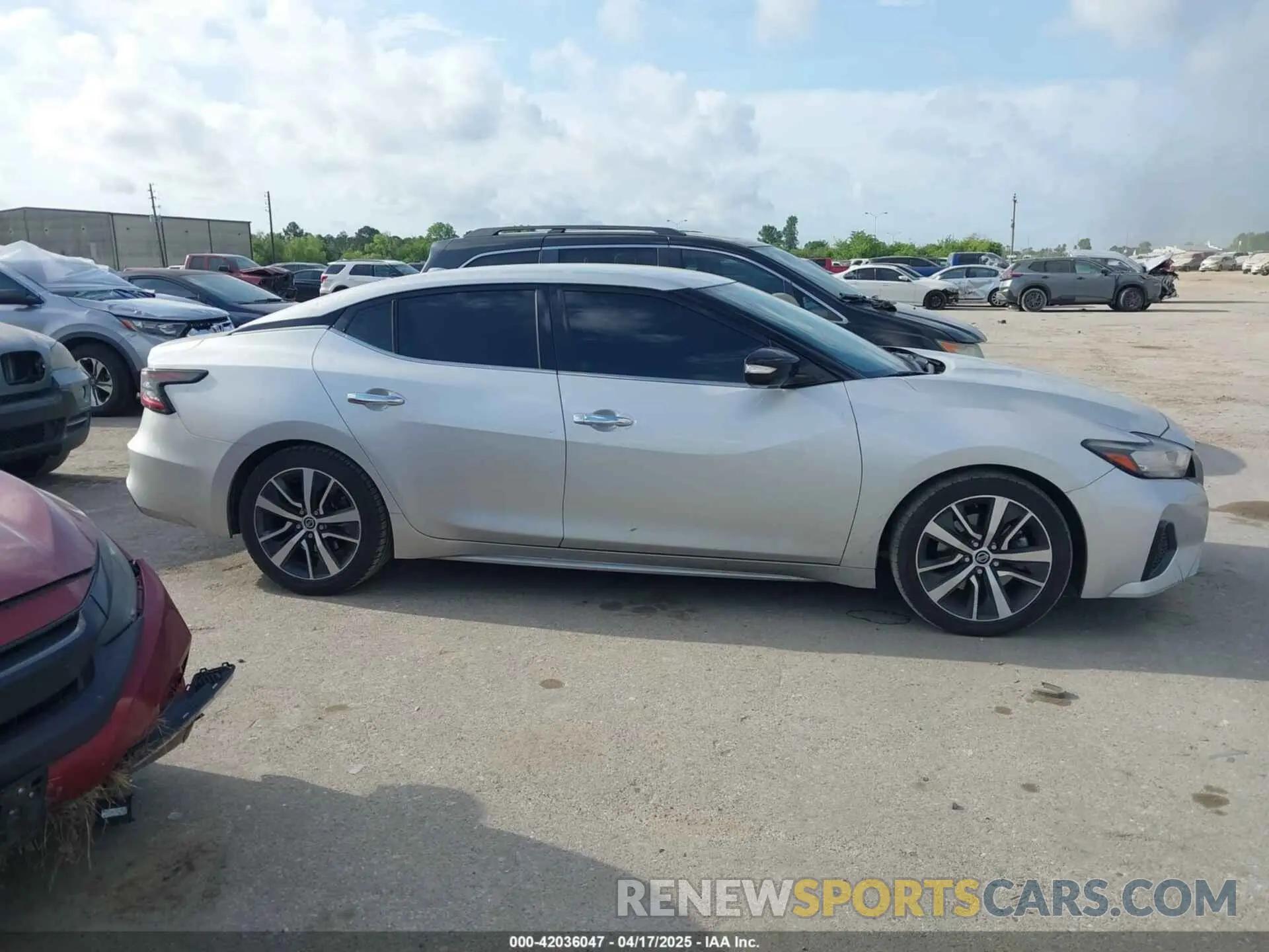 13 Photograph of a damaged car 1N4AA6CVXLC367542 NISSAN MAXIMA 2020