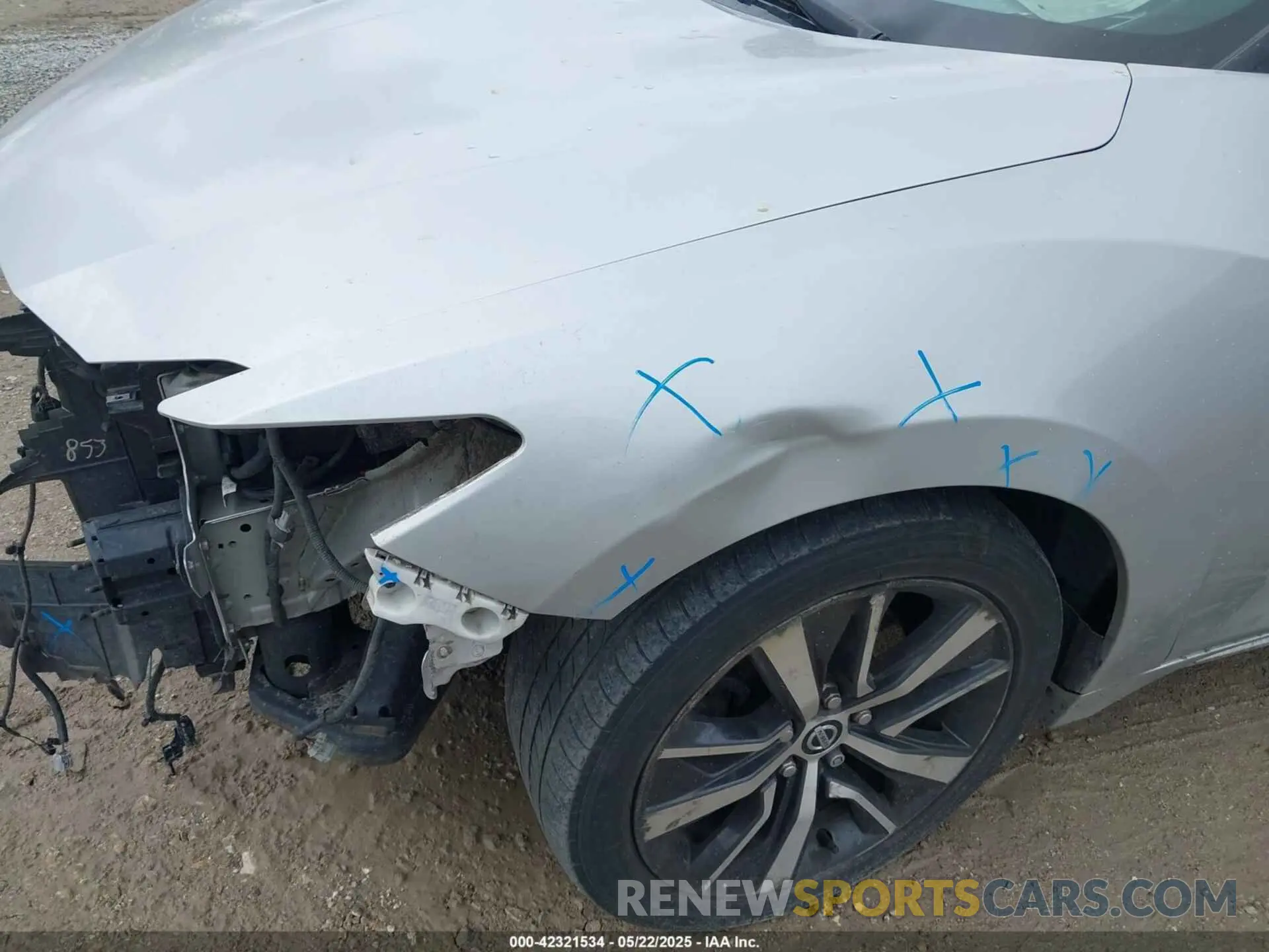 19 Photograph of a damaged car 1N4AA6CVXLC370392 NISSAN MAXIMA 2020