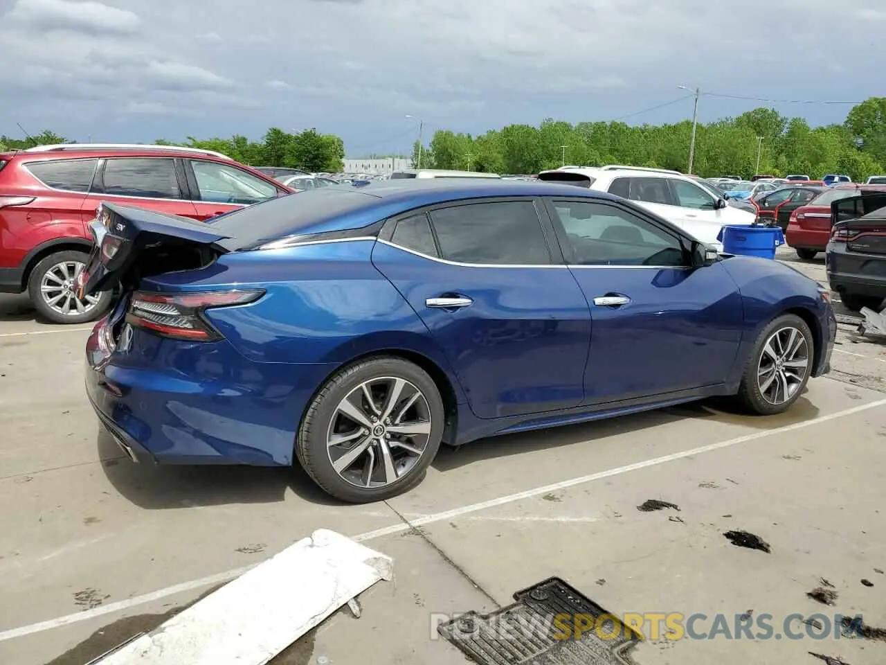 3 Photograph of a damaged car 1N4AA6CVXLC373079 NISSAN MAXIMA 2020